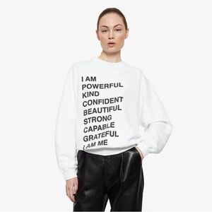 Anine Bing Ramona Empowerment Sweatshirt